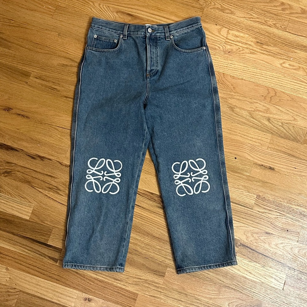 LOEWE Cropped jeans never worn, tags still on womens size 12